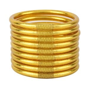 Budhagirl Gold Bangles - Small
